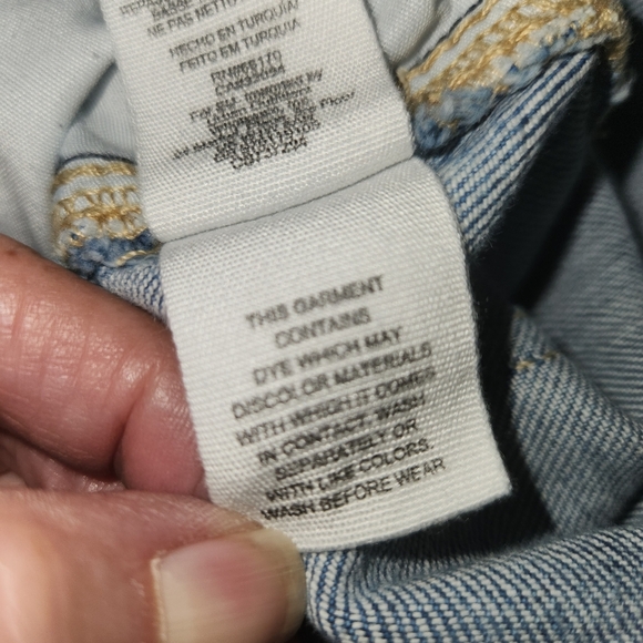 Free People Cropped Raw/Fray Hem Jeans Size 27 High Rise Distressed With Stretch - Picture 9 of 14